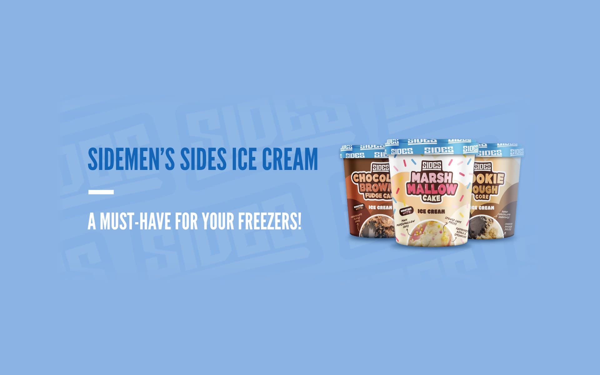 Sidemen’s Sides Ice Cream at Eden Farm