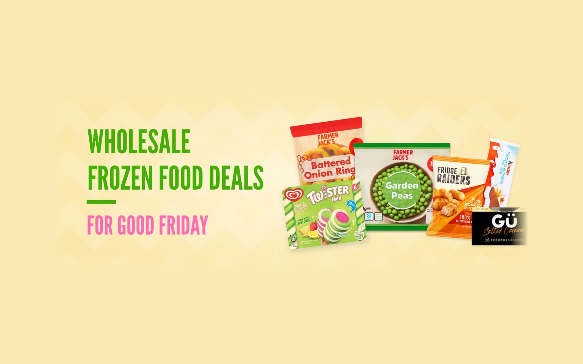 Wholesale Frozen Food Deals for Good Friday
